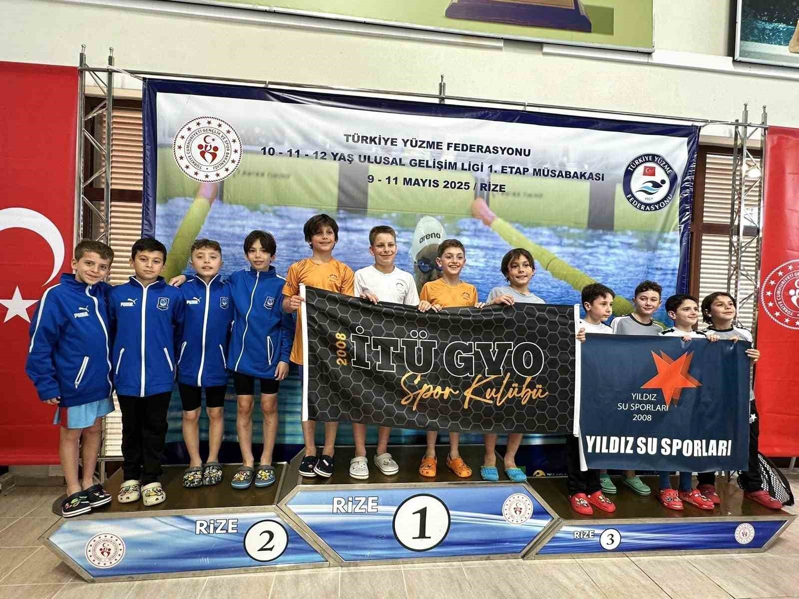 Yunusemreli yüzücülerden Manisa’ya 9 madalya