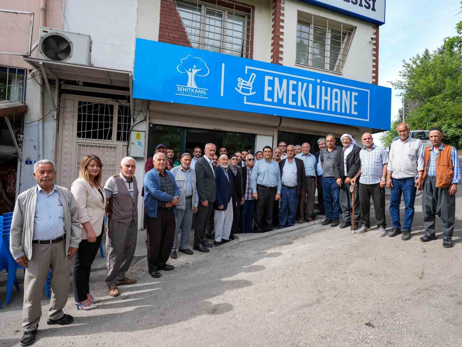 Şehitkamil’de EMEKLİHANE 2 açıldı