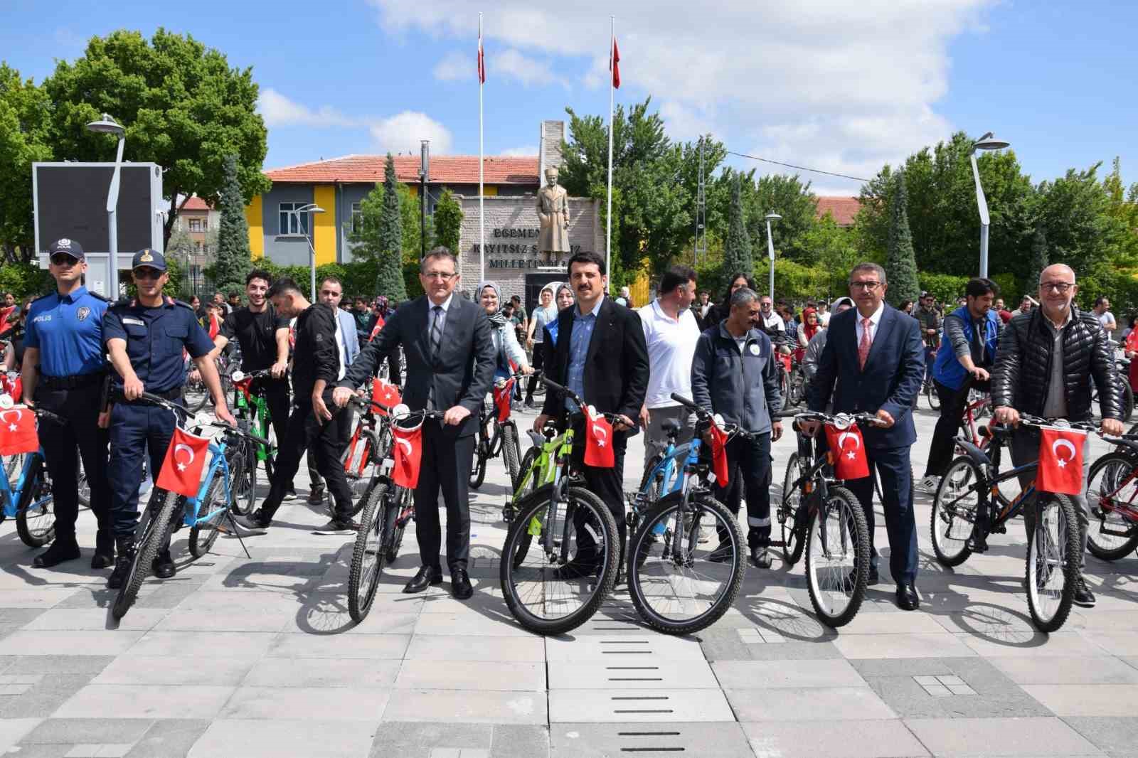 Karapınar’da "Spor için pedalları çevir" etkinliği