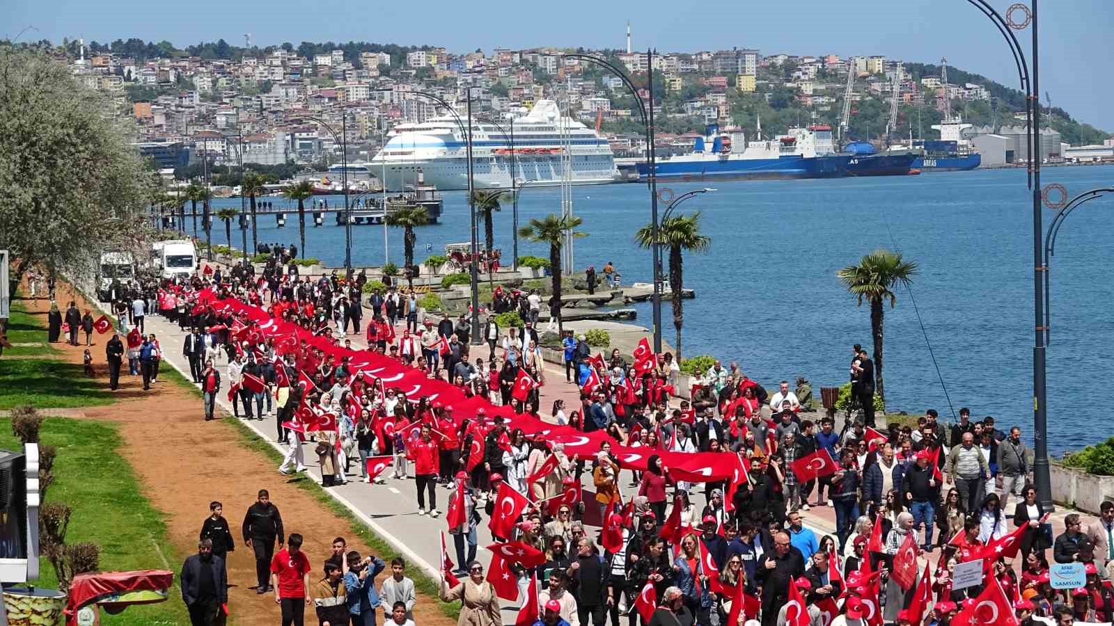 Samsun’da Aile Yürüyüşü