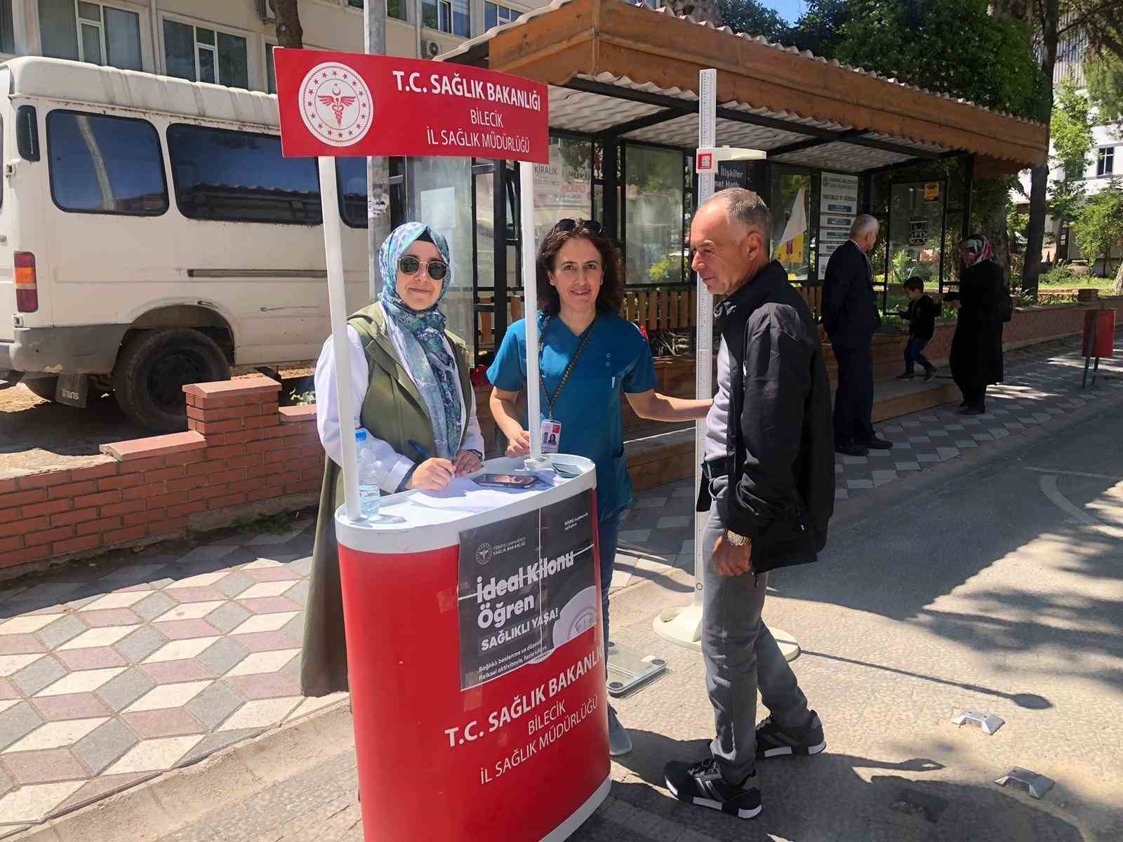 Osmaneli’nde de kilo kontrolü uygulaması yapıldı