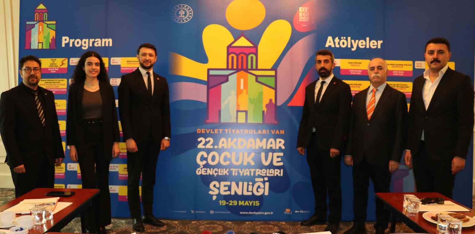 Van Akdamar Çocuk ve Gençlik Tiyatroları Şenliği başlıyor