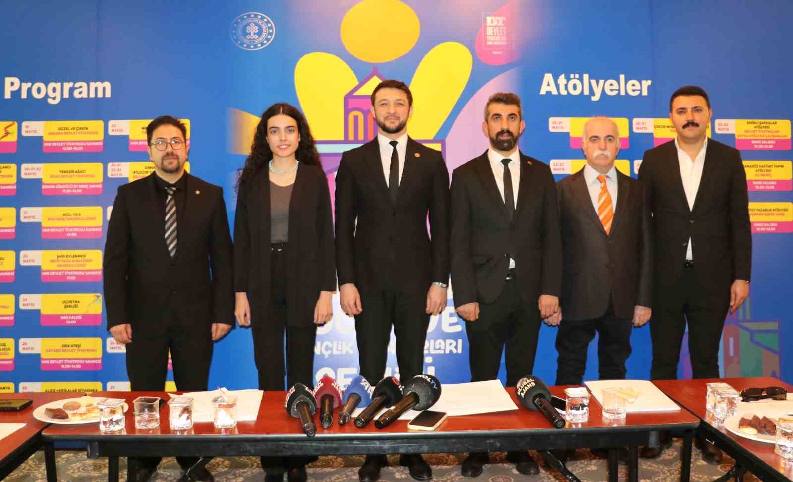 Van Akdamar &Ccedil;ocuk ve Gen&ccedil;lik Tiyatroları Şenliği başlıyor
