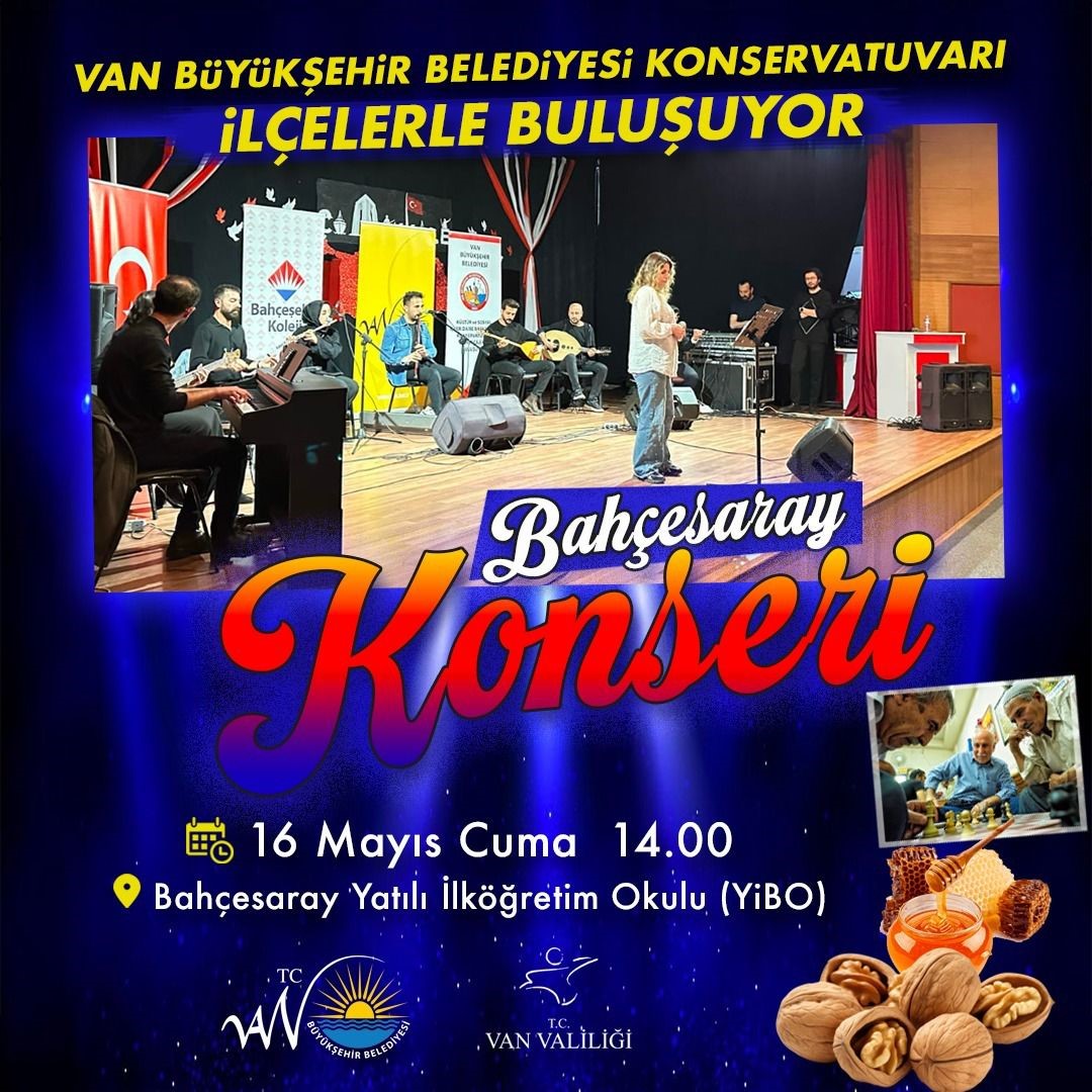 Van Büyükşehir Belediyesi Konservatuvarı ilçelerle buluşuyor