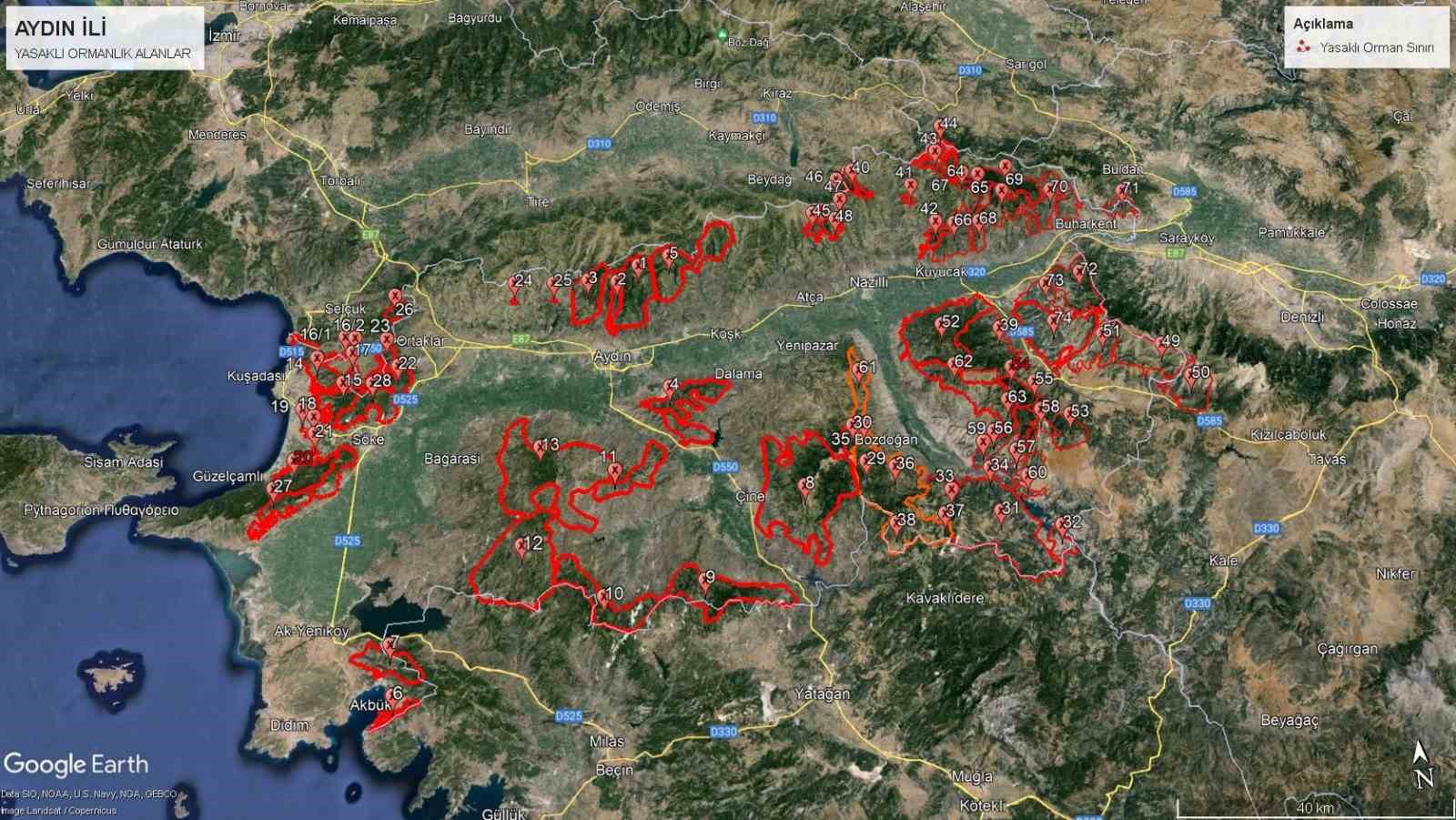 Valilik &ouml;nlem aldı, ormanlık alanlara girişler yasaklandı
