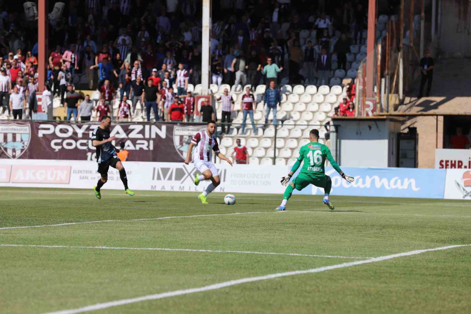 Trendyol 1. Lig: Bandırmaspor: 2 - Erzurumspor FK: 0