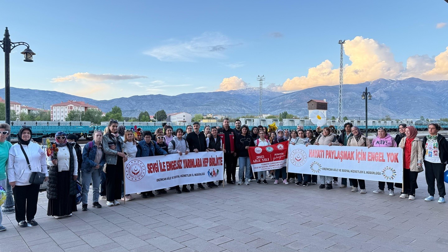 Erzincan’da Engelsiz Ekspresle engeller aşıldı