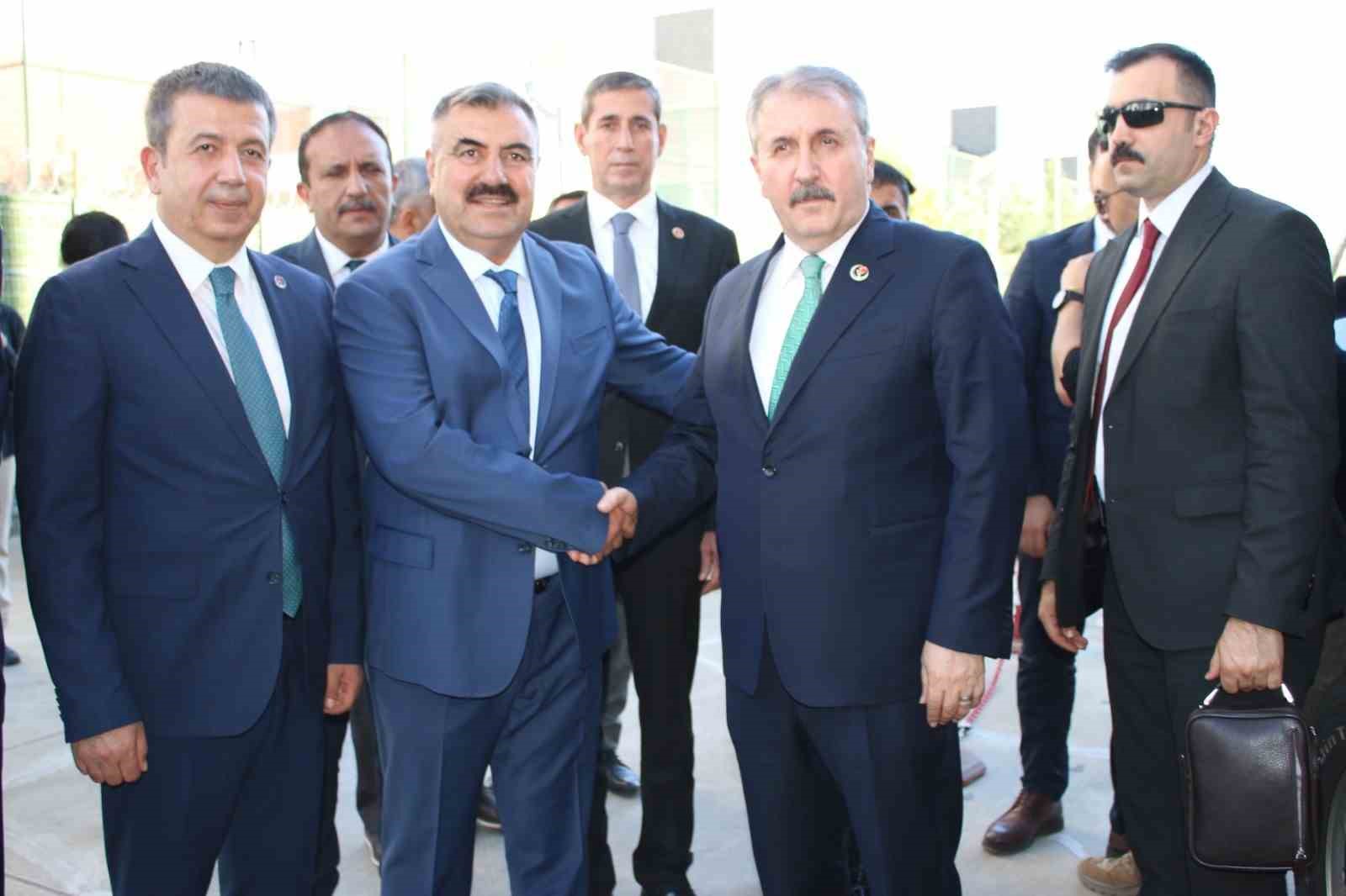 BBP Genel Başkanı Destici, kanaat önderi Arslan ile bir araya geldi