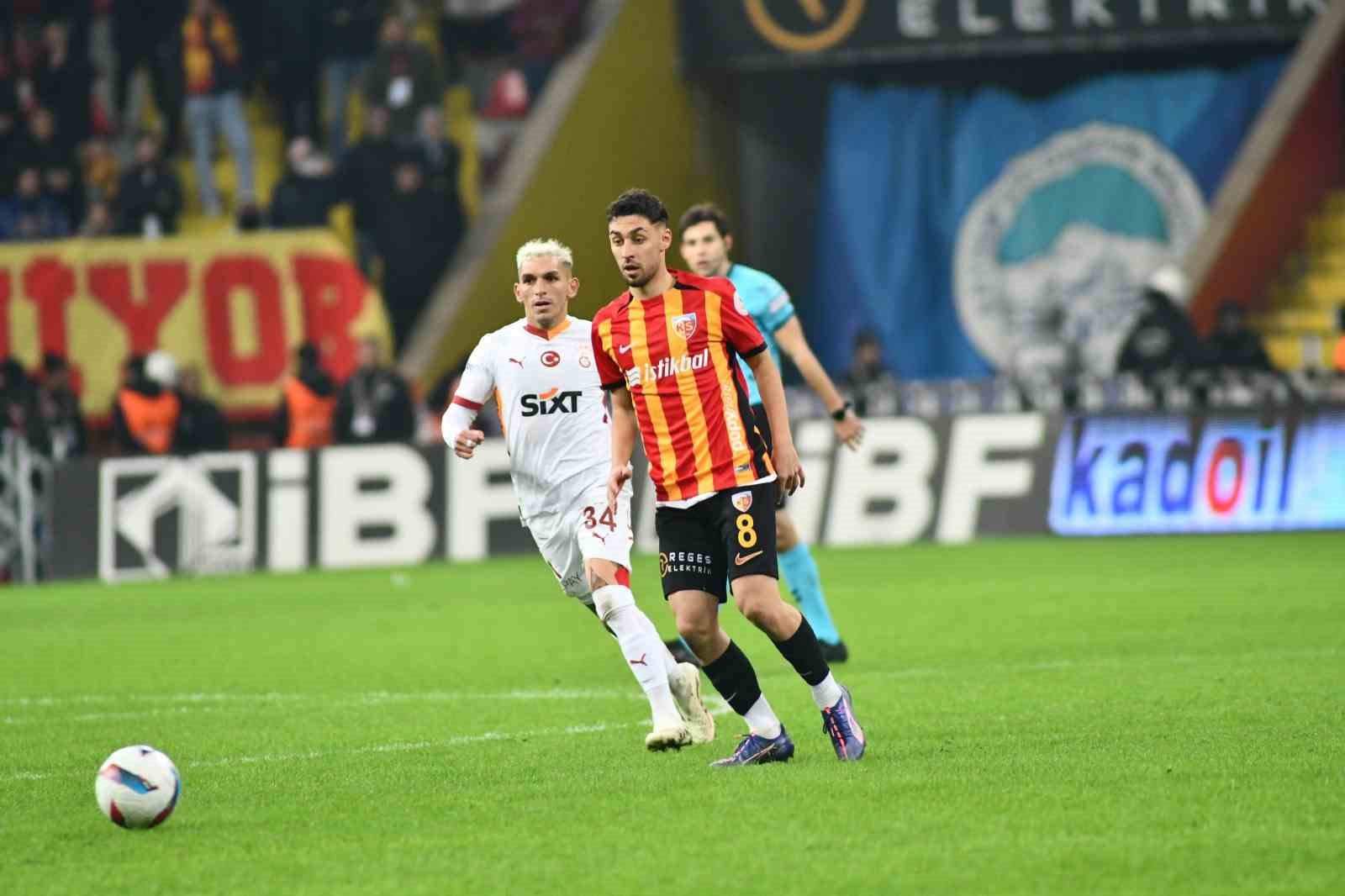 Kayserispor, deplasmanda Galatasaray’a karşı 7 sezondur kazanamıyor