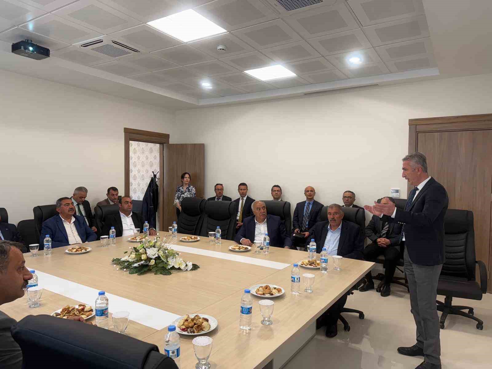 Çevre şehircilikte belediye başkanları ile toplantı düzenlendi
