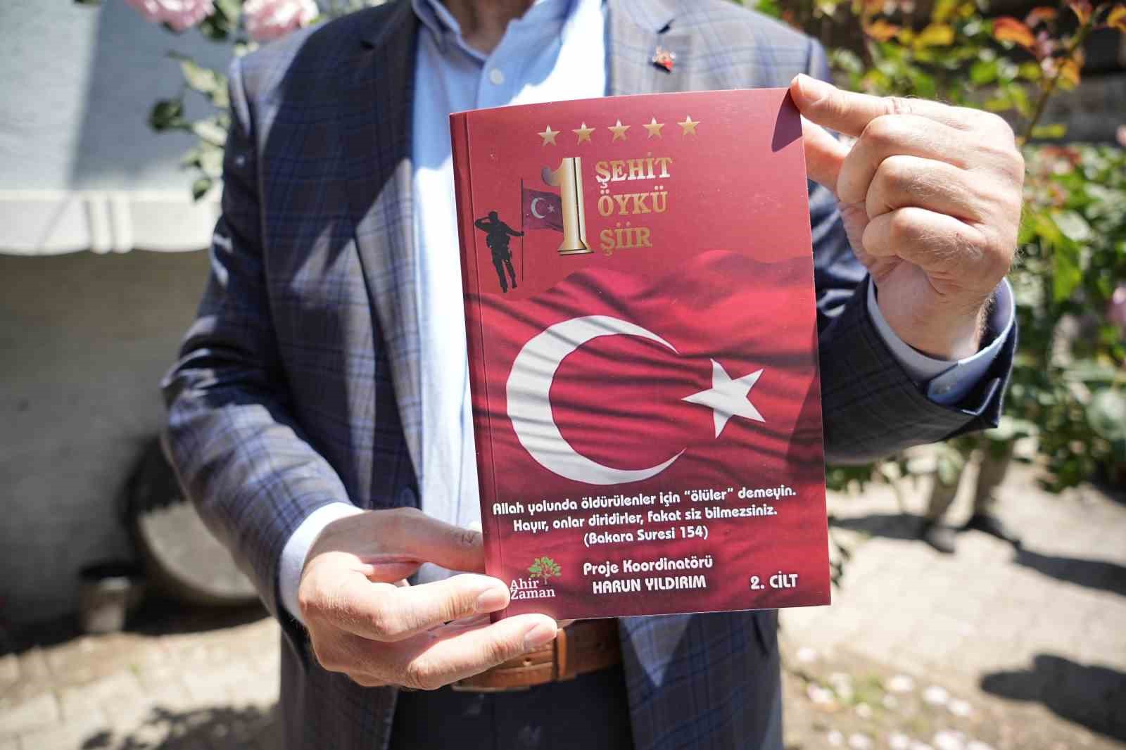 Şehidinin adının verildiği okul &ouml;ğrencilerinden şehide vefa
