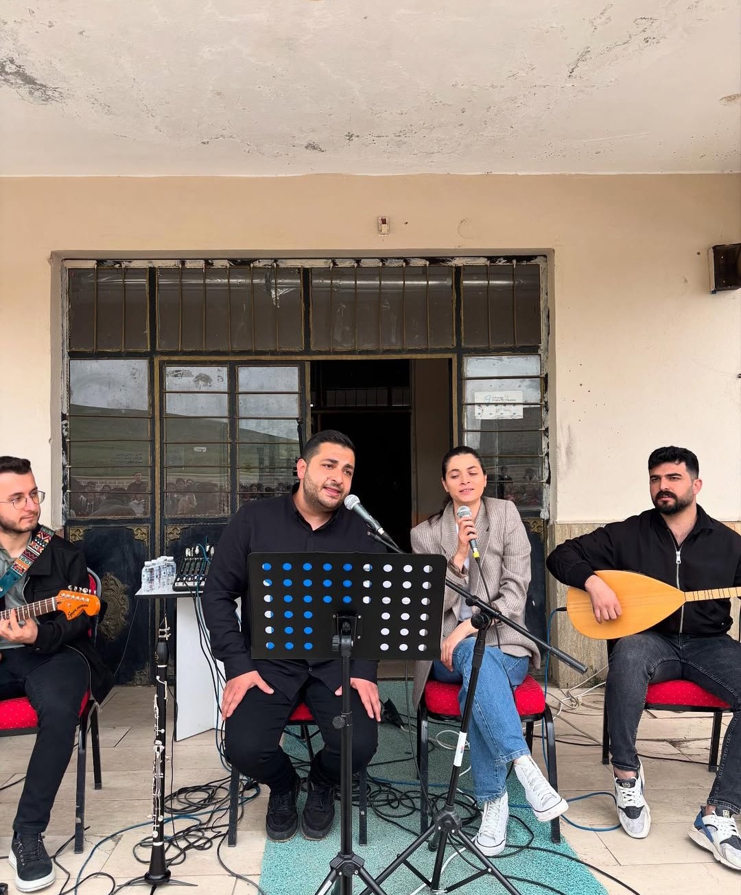 Diyadin&rsquo;de &ouml;ğrencilere moral konseri
