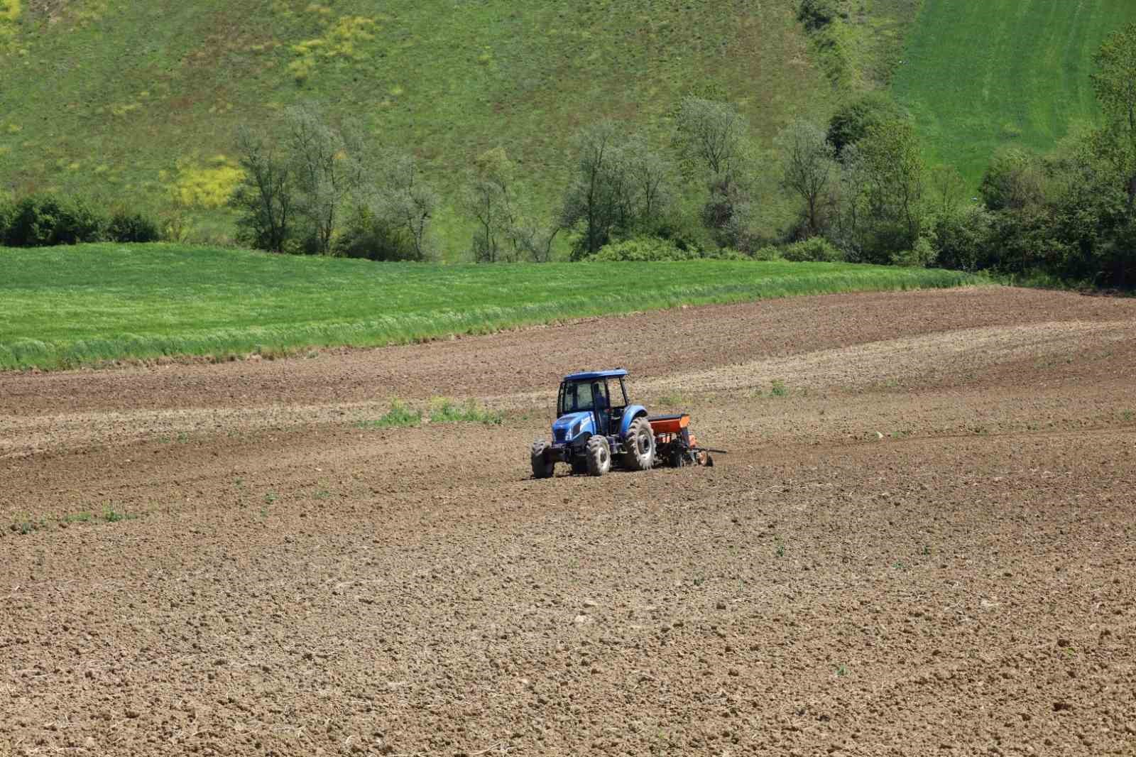Kocaeli’de mısır tohumları toprakla buluşuyor