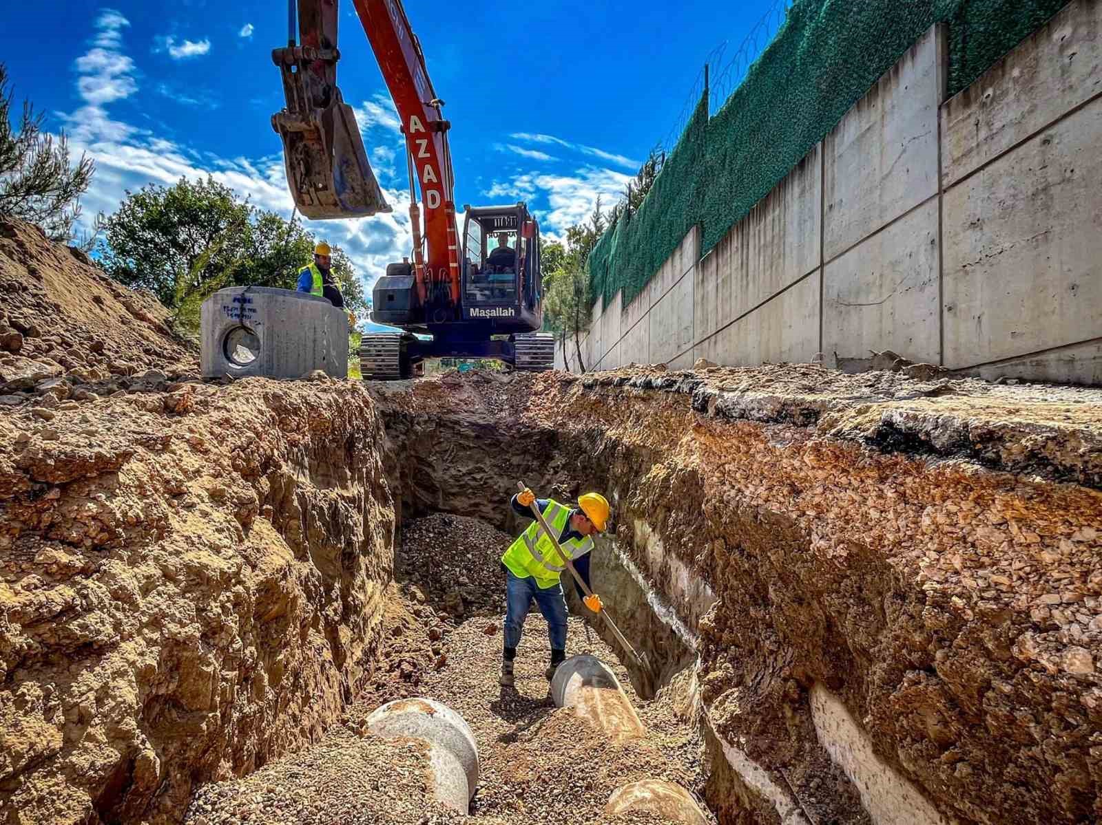 Bademli&rsquo;nin altyapısı g&uuml;&ccedil;leniyor

