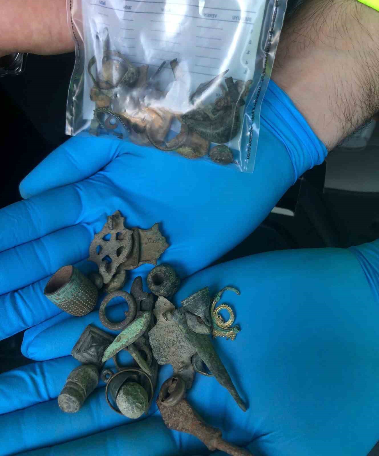 Jandarmadan tarihi eser operasyonu: 1 tutuklama
