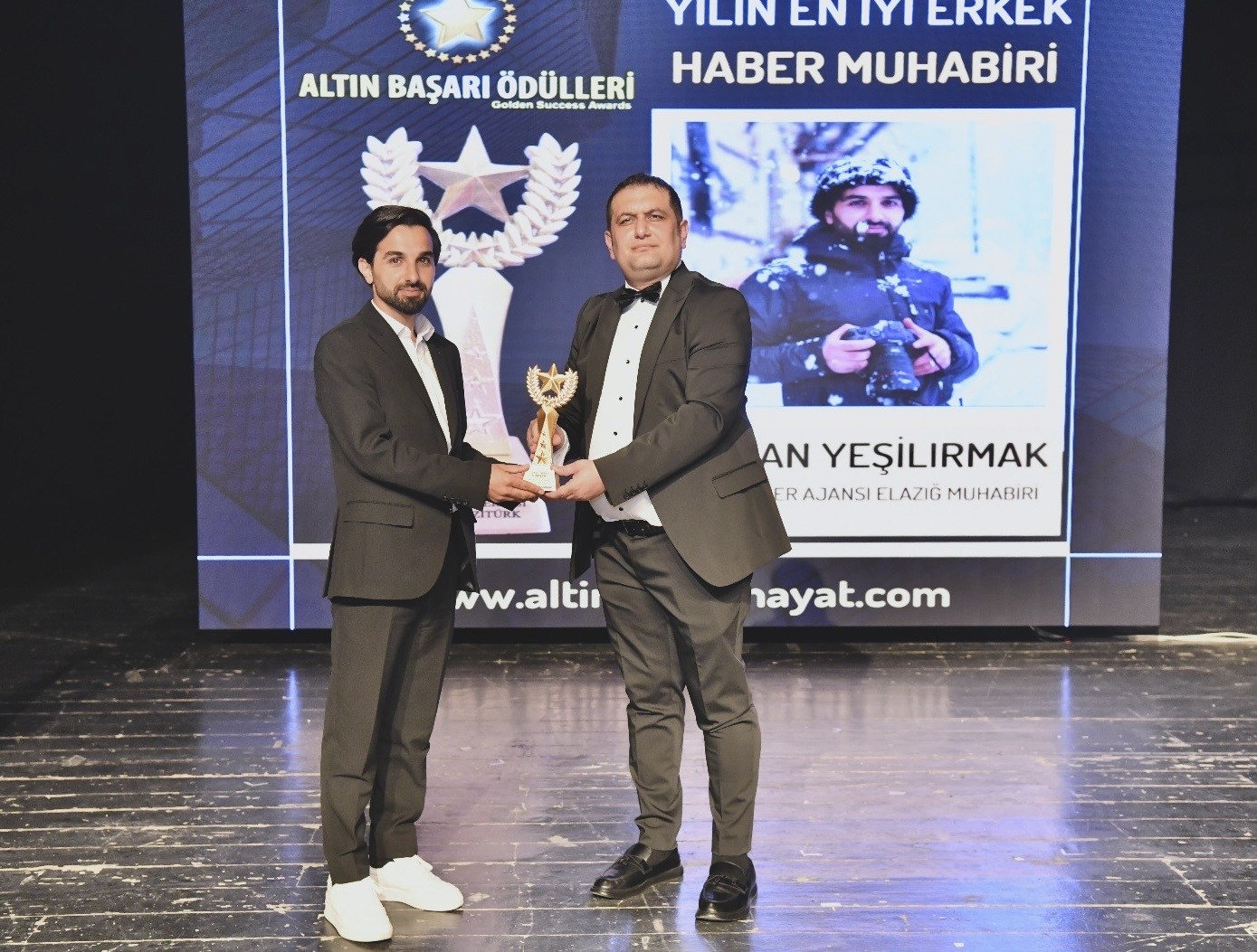 İHA’ya "Yılın En İyi Erkek Haber Muhabiri" ödülü