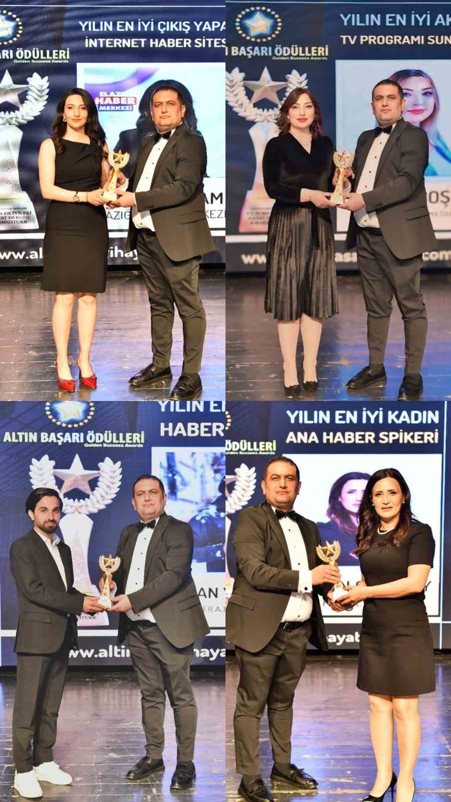 İHA’ya "Yılın En İyi Erkek Haber Muhabiri" ödülü