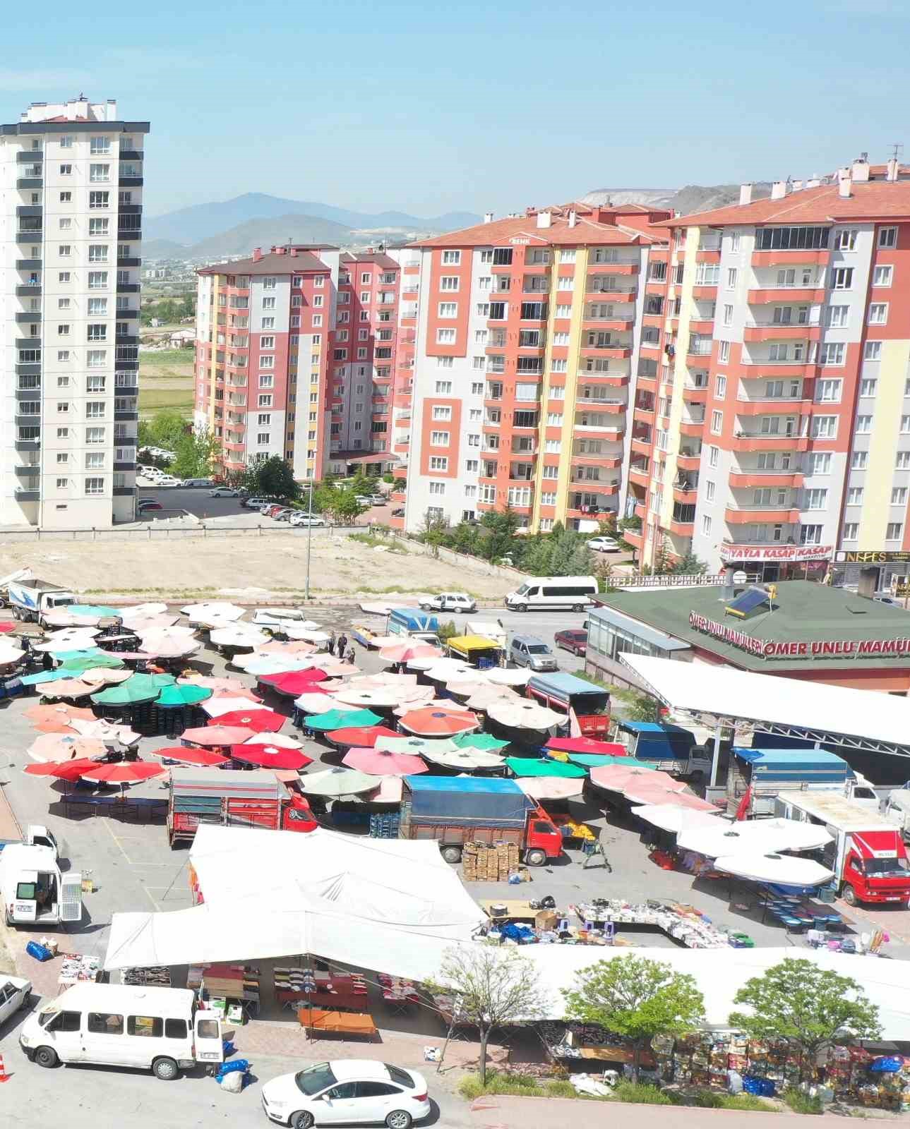 Kocasinan’dan Erkilet’te 2025 yılında modern ve konforlu pazar yeri
