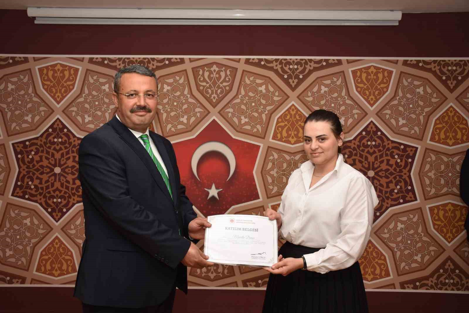 Ankara’da hâkim, cumhuriyet savcısı yardımcıları ve adliye personeline eğitim