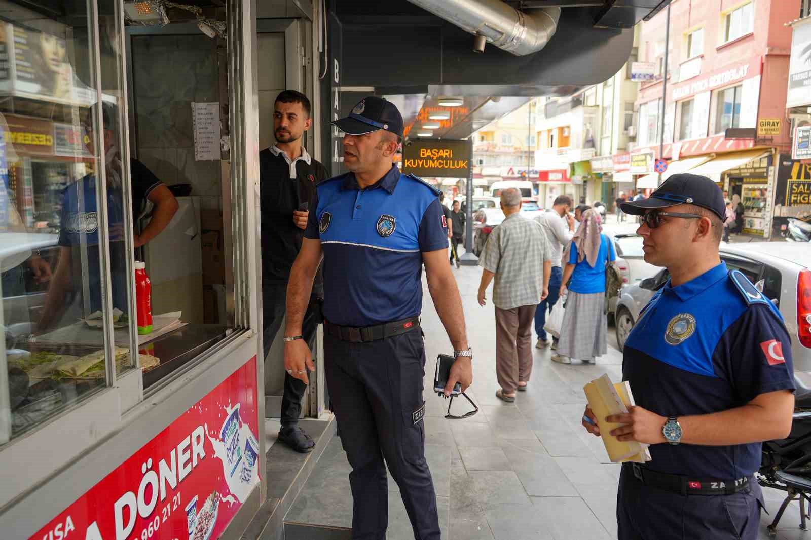 Tarsus’ta işgaliye denetimi

