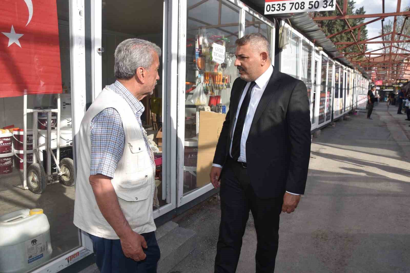 Sadıkoğlu: "Ticari alanların inşa ve teslim süreci hızlandırılmalı"