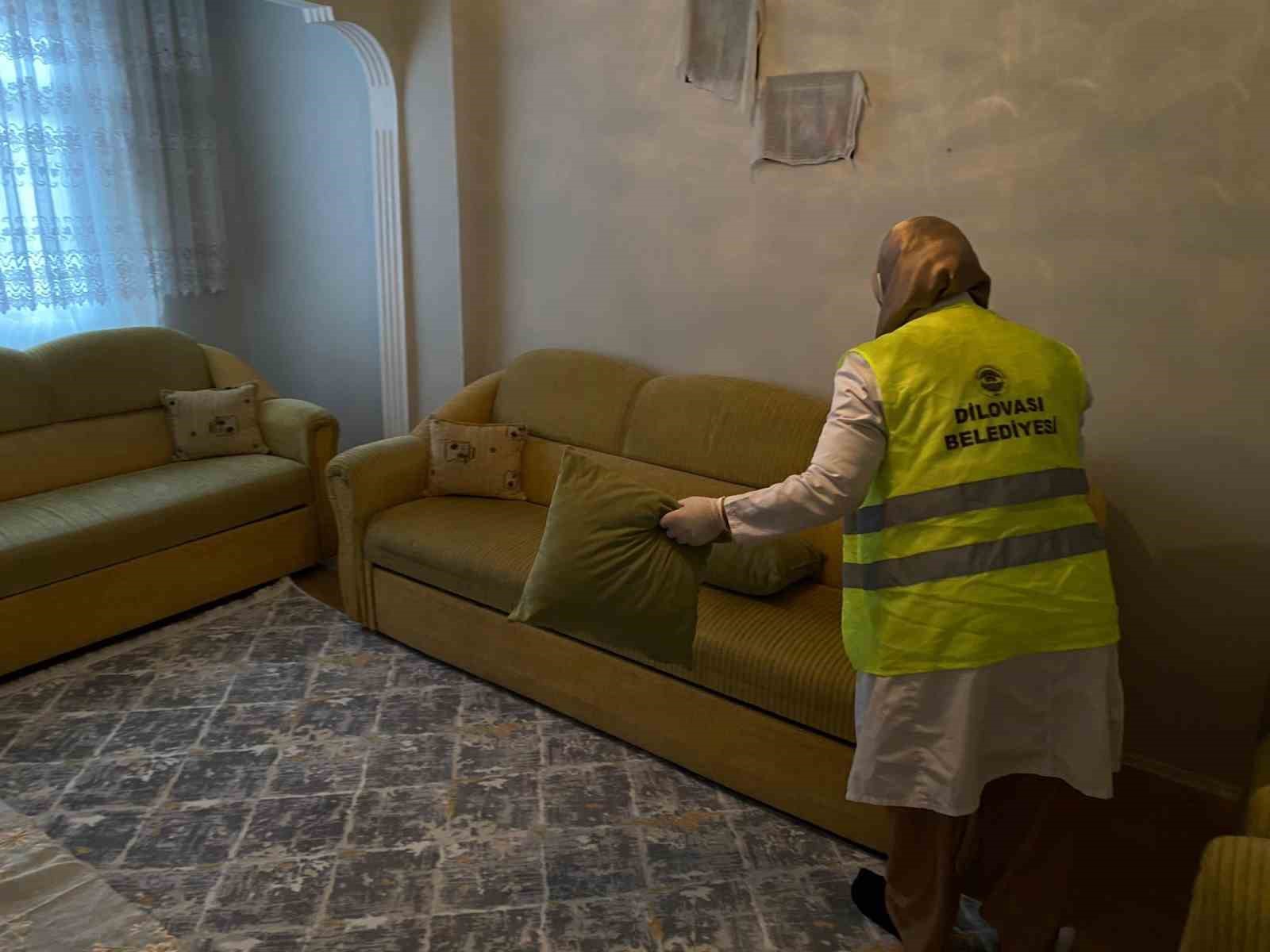 Yaşlı ve engellilere temizlik hizmeti desteği