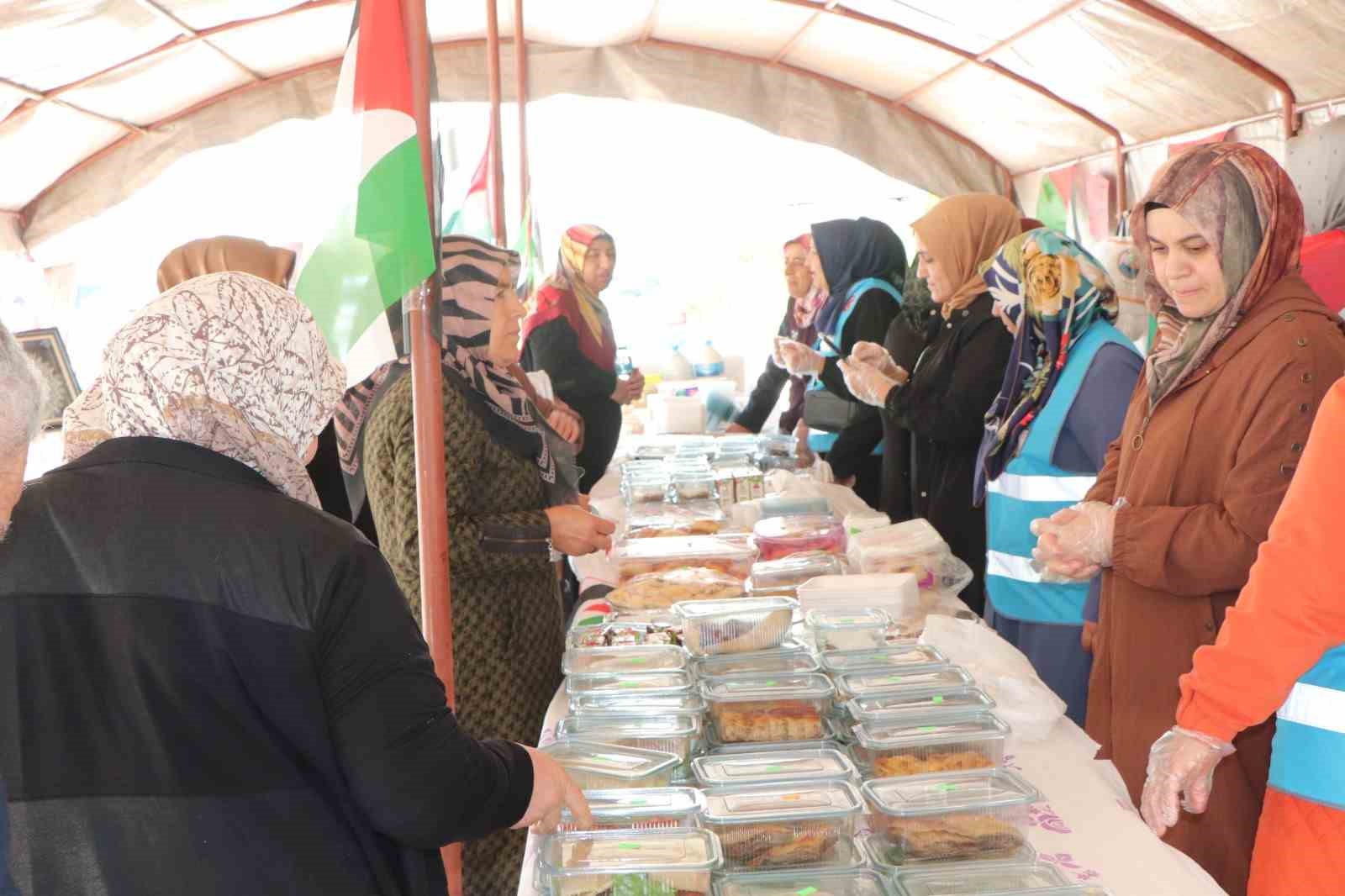 Elazığ’da Gazze yararına yardım kampanyası