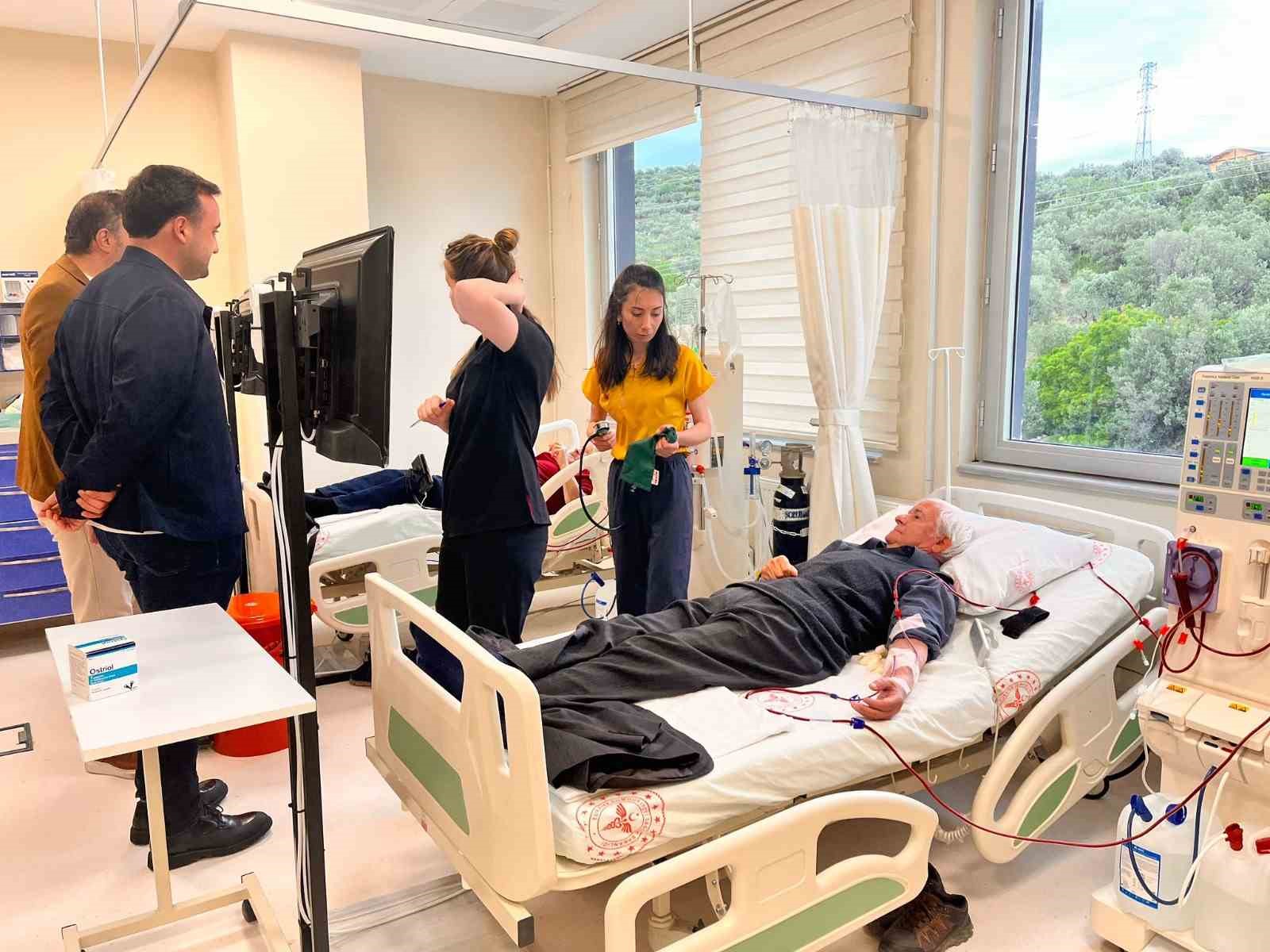 Marmara Adası’nda hemodiyaliz ünitesi hizmete açıldı