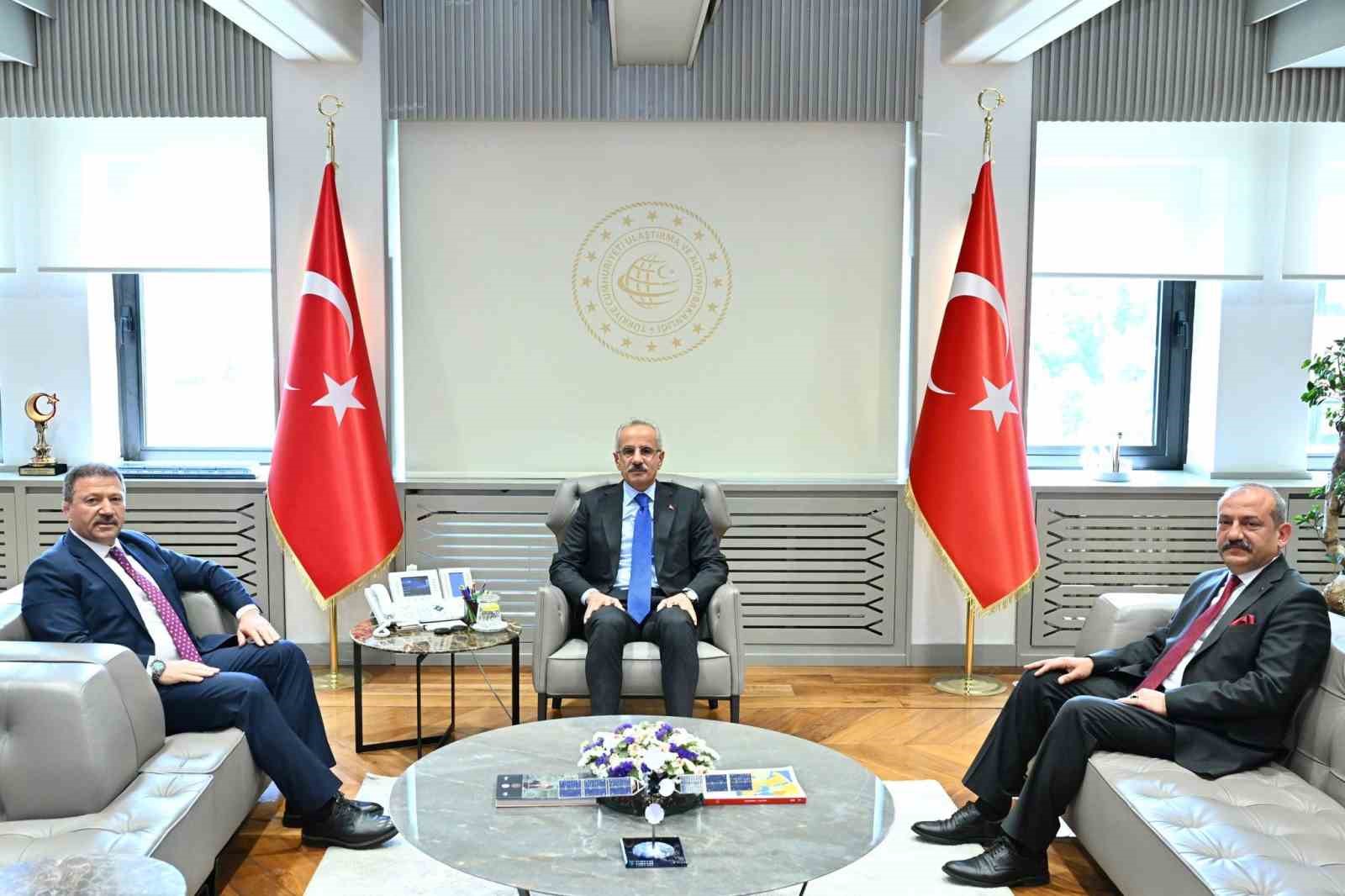 TŞOF Başkanı Yiğiner’den Bakan Uraloğlu’na teşekkür ziyareti