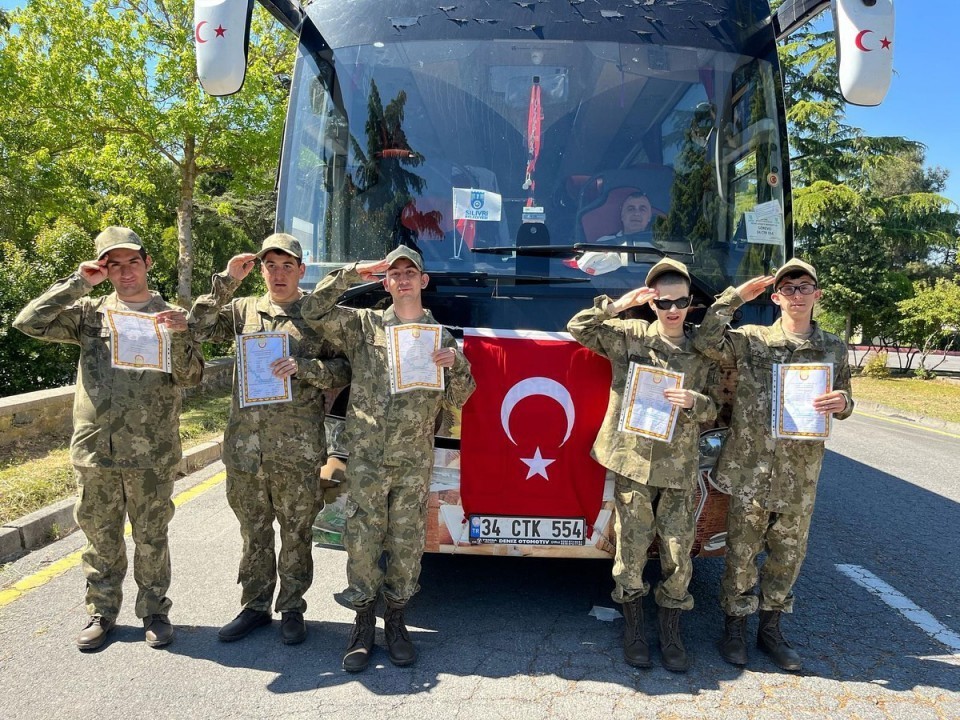 Hasdal Kışlası’nda temsili askerlik töreni