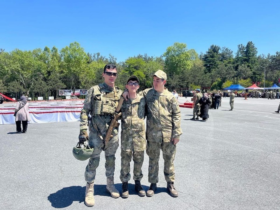 Hasdal Kışlası’nda temsili askerlik töreni