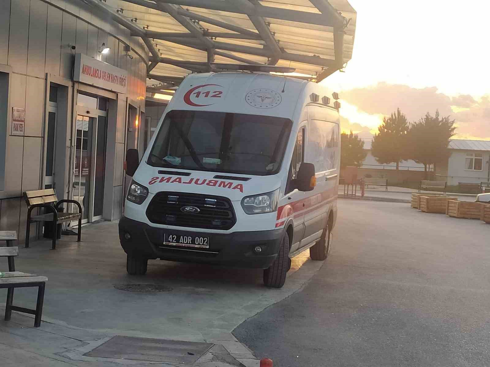 Konya&rsquo;da silahla vurulan kişi yaralandı
