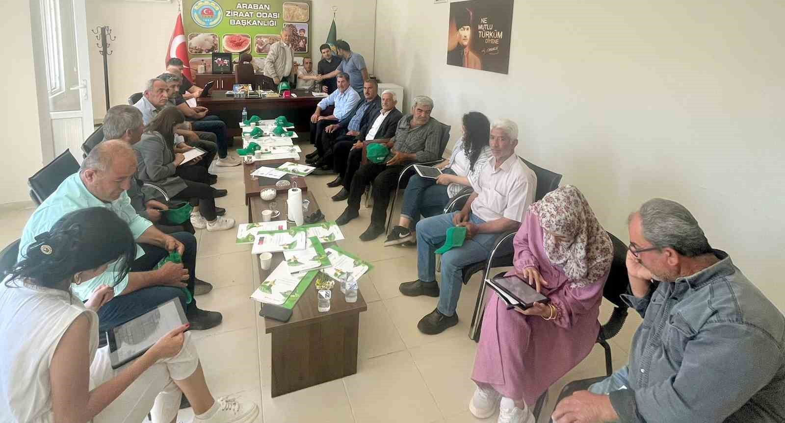 Araban’da, FESAS Projesi Bilgilendirme toplantısı yapıldı