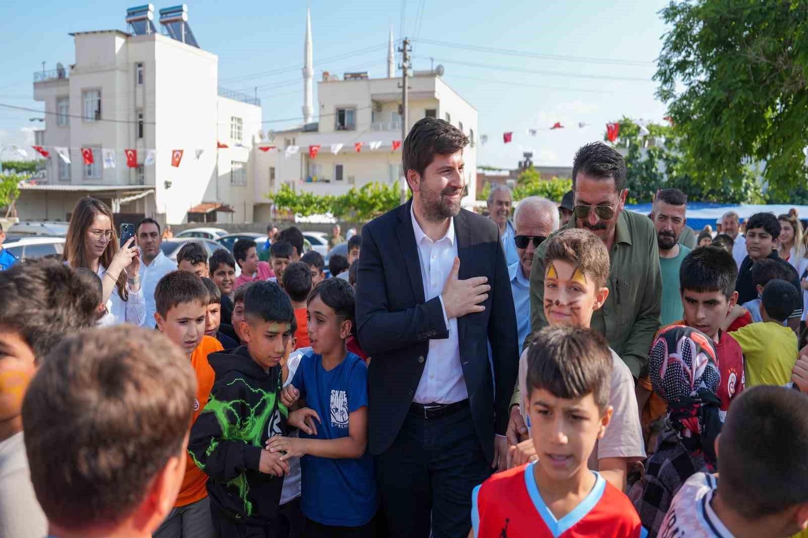 Tarsus&rsquo;ta &ccedil;ocuklara modern park

