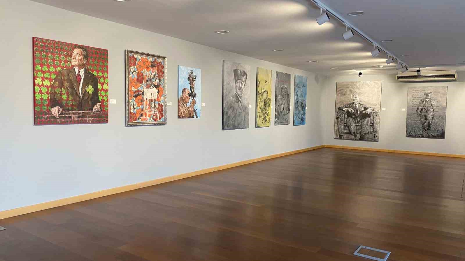 19 Mayıs’a özel ‘Atatürk Portreleri’ sergisi açıldı