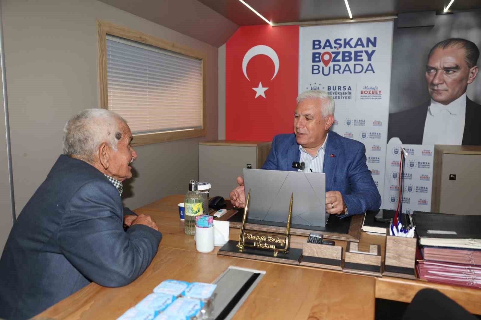 Başkan Bozbey, "Dağ yöresi turizmle ve doğayı kirletmeyen işletmelerle kalkınacak"