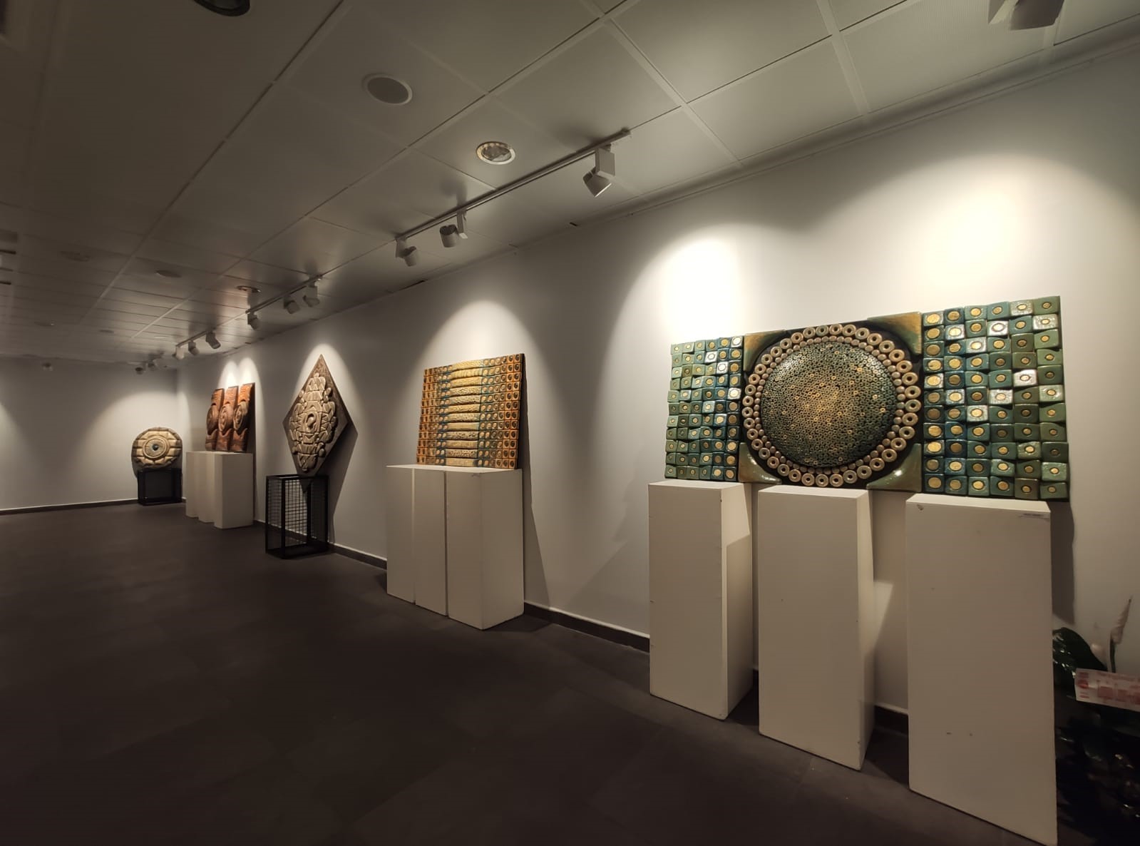 OMÜ’de "dokunuşlar" sergisi