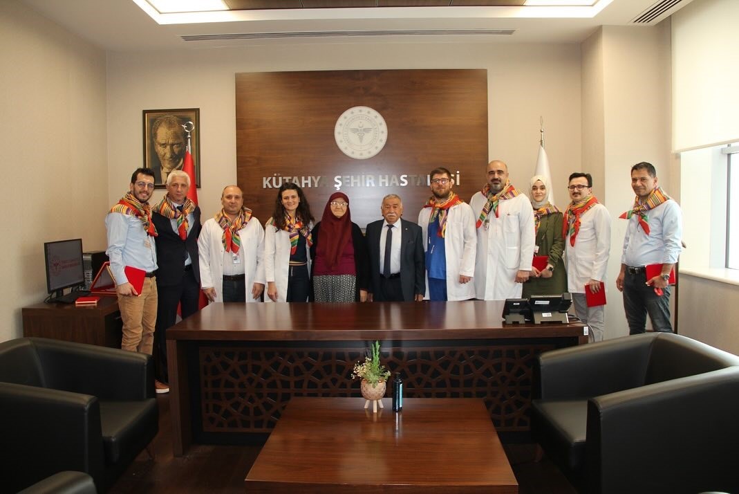 Dernek Başkanı Namaz’dan Kütahya Şehir Hastanesi’ne teşekkür