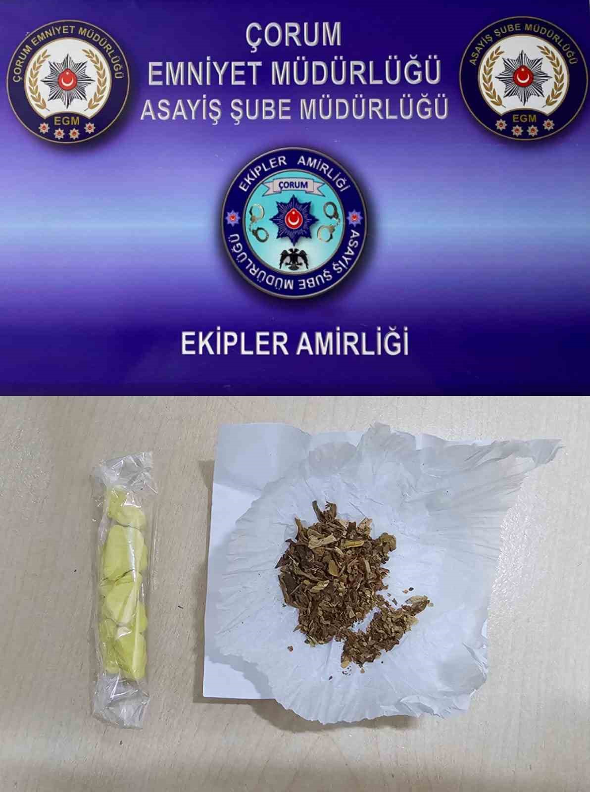 Çorum’da aranan 5 şahıs yakalandı