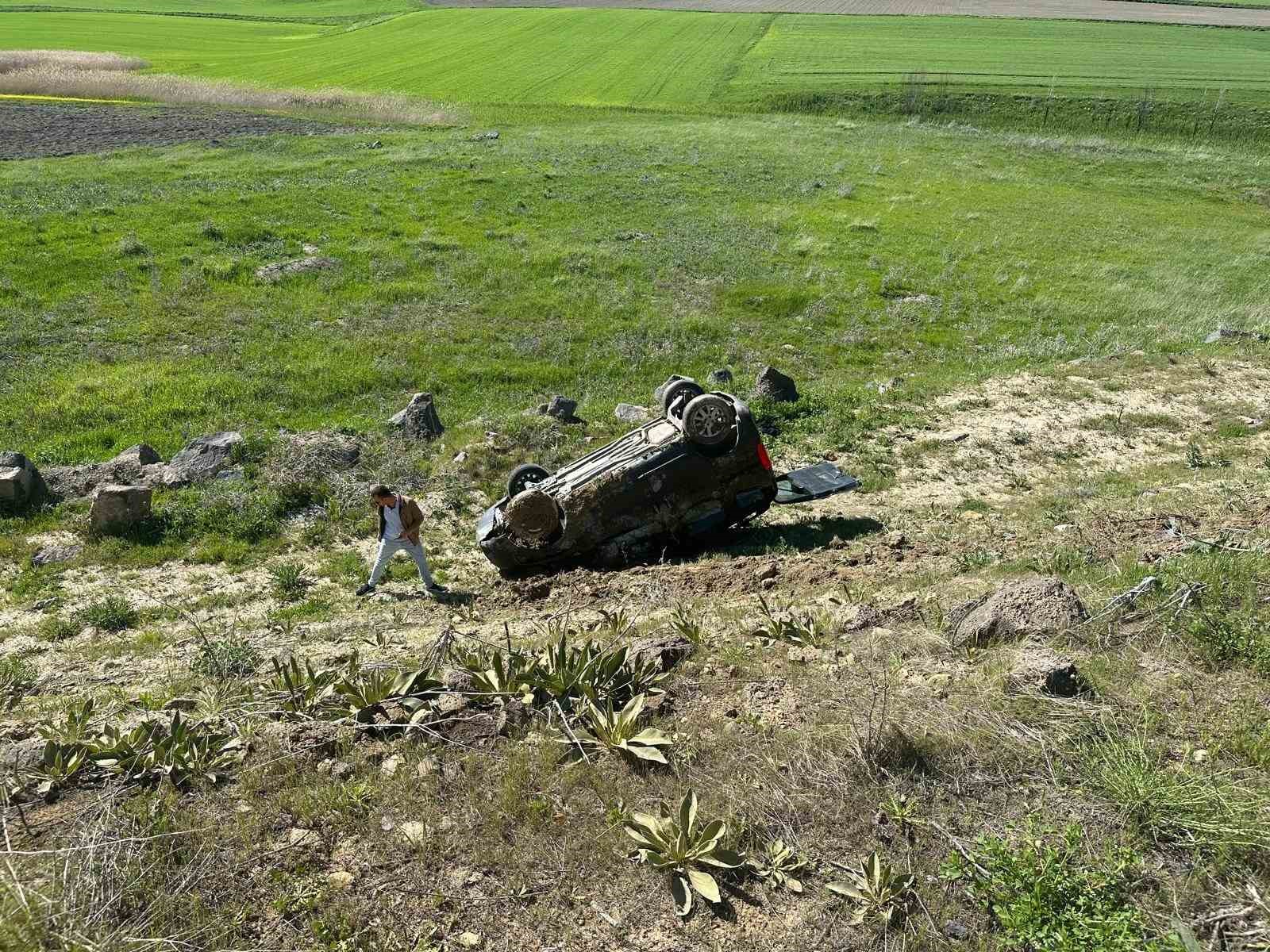 Malazgirt&rsquo;te trafik kazası; 6 yaralı
