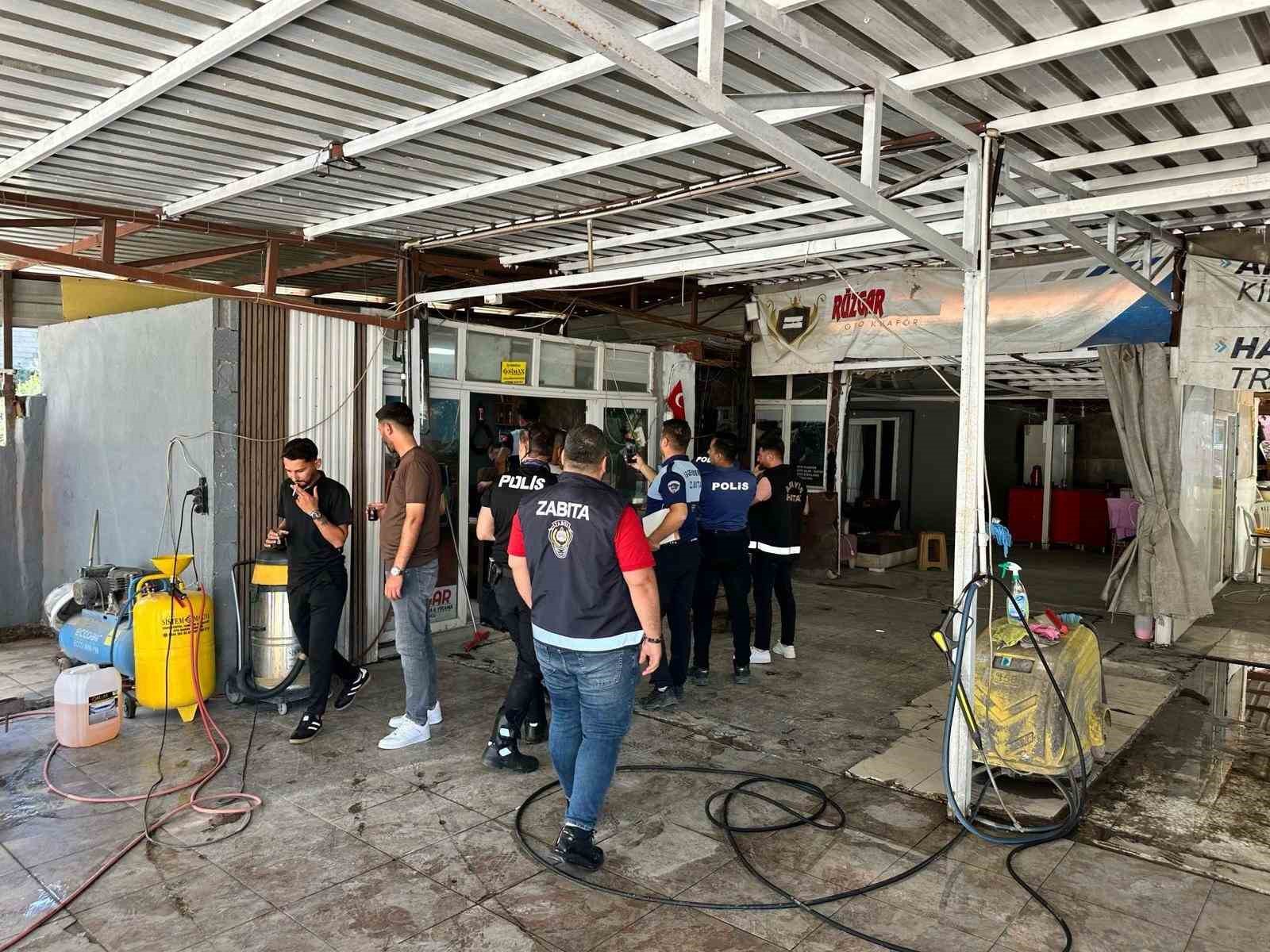 İskenderun&rsquo;da otopark ve oto yıkamalar denetlendi
