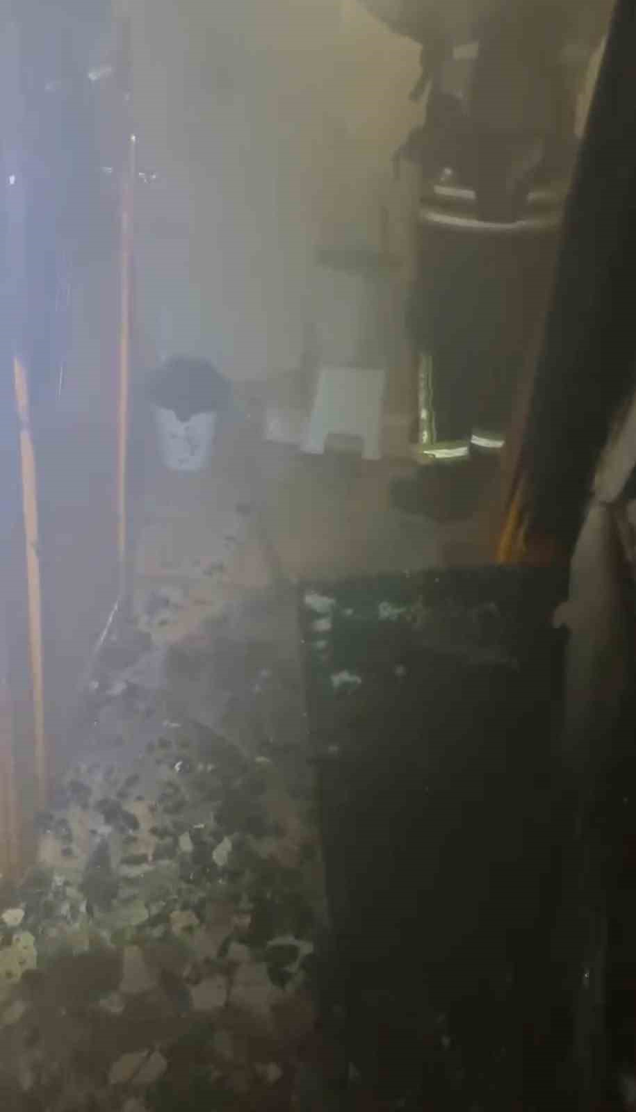 Çamaşır makinesi yangına neden oldu