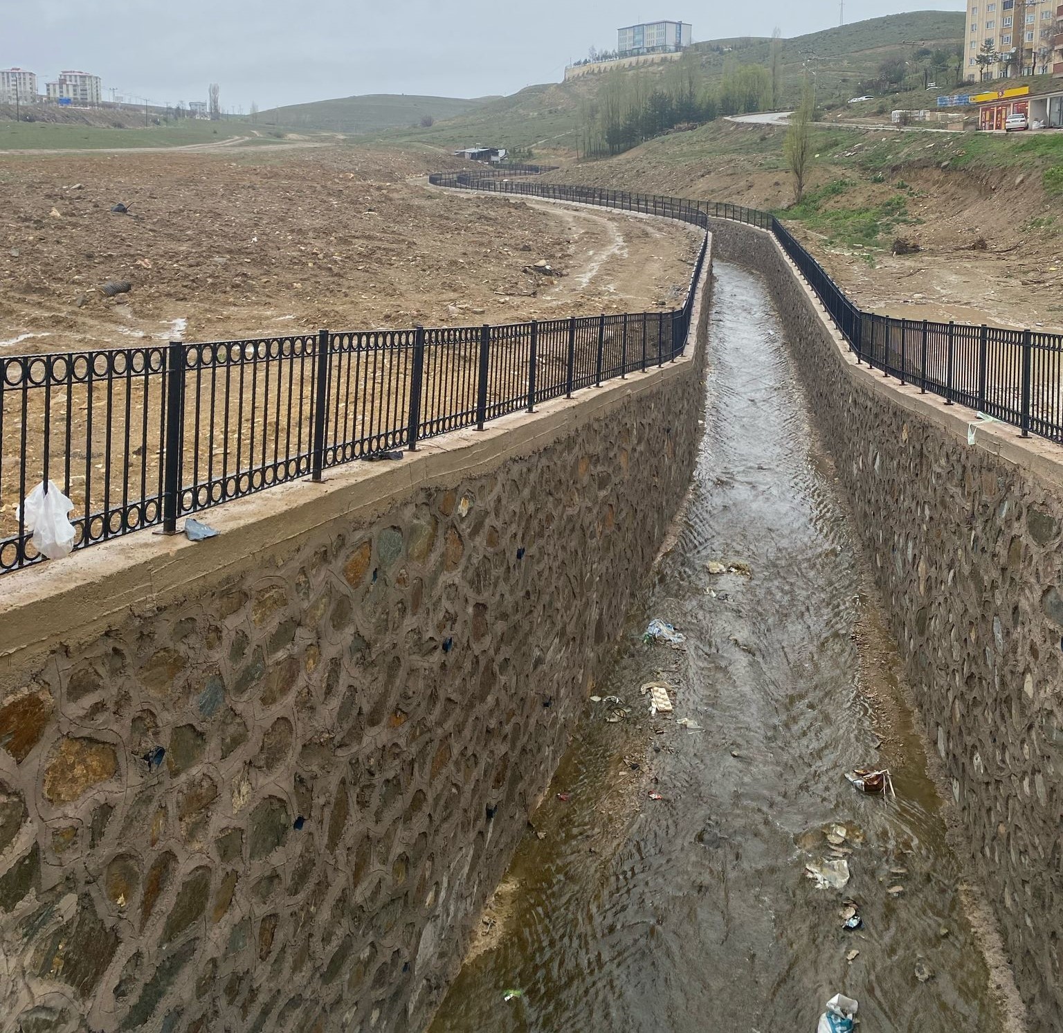 Bayburt Pönserek Deresi taşkın kontrol projesi tamamlandı
