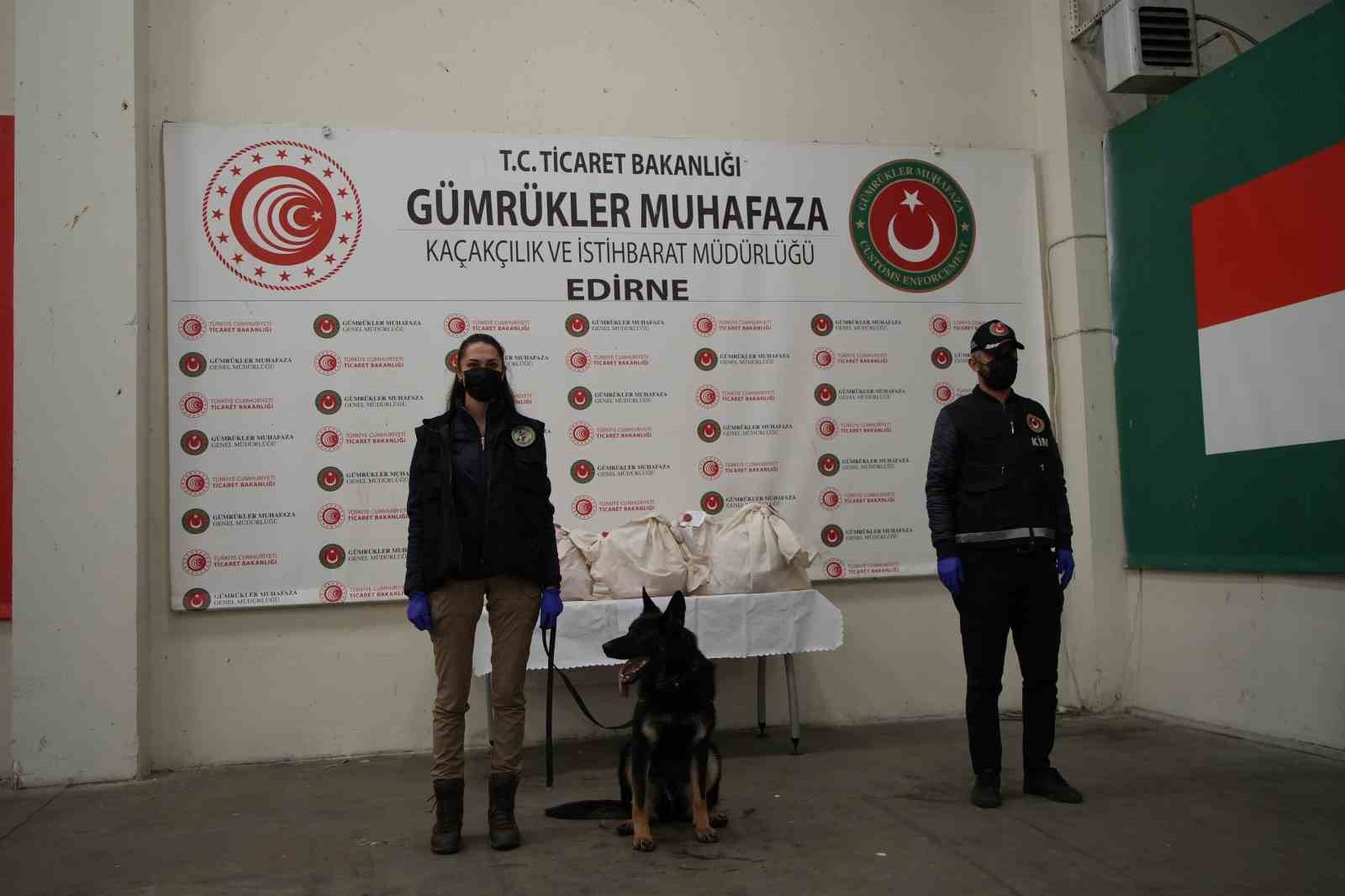 Kapıkule&rsquo;de 77 kilo ecstacy ele ge&ccedil;irildi
