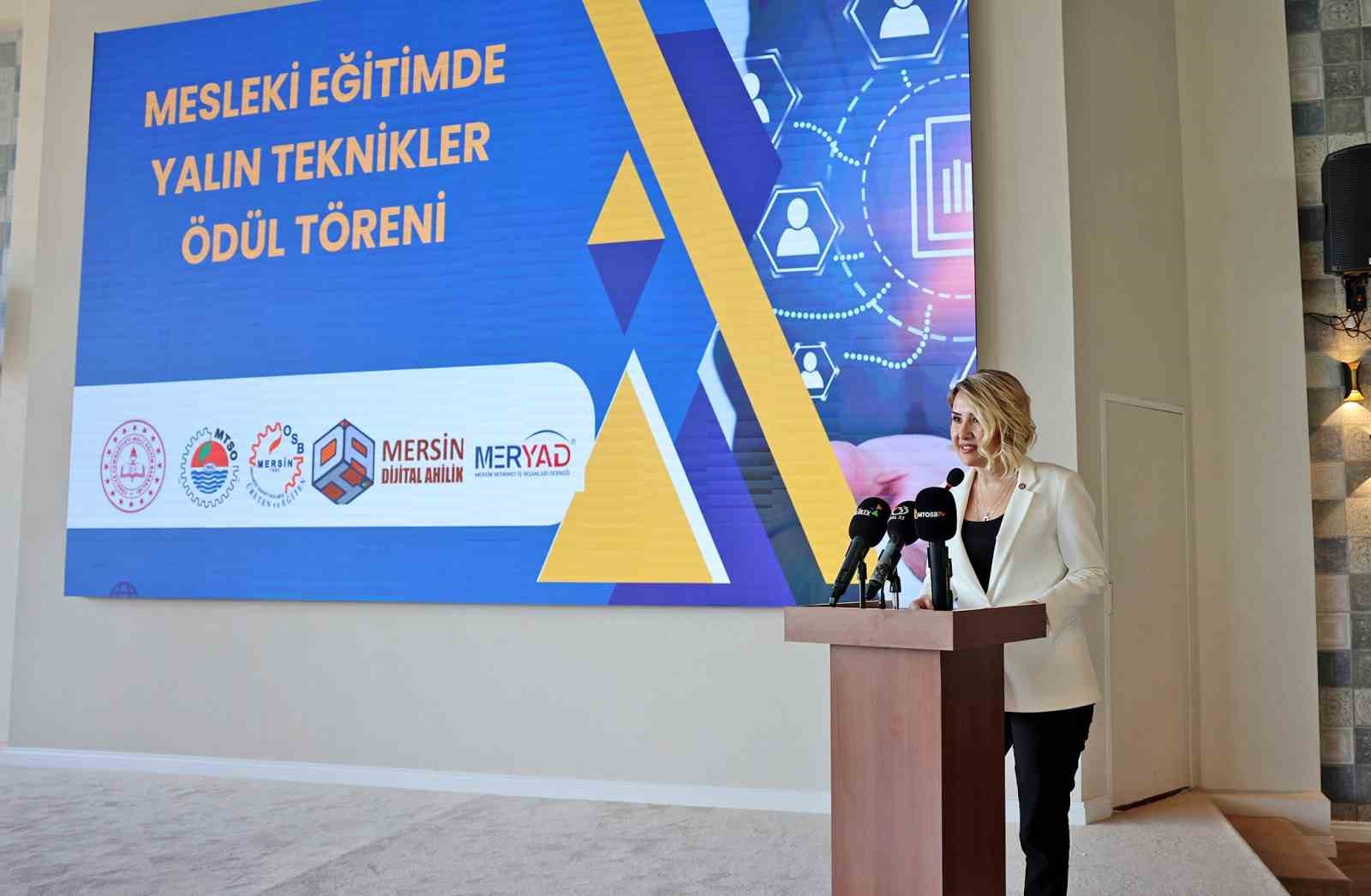 Meslek lisesi öğrencileri yalın üretimle tanıştı
