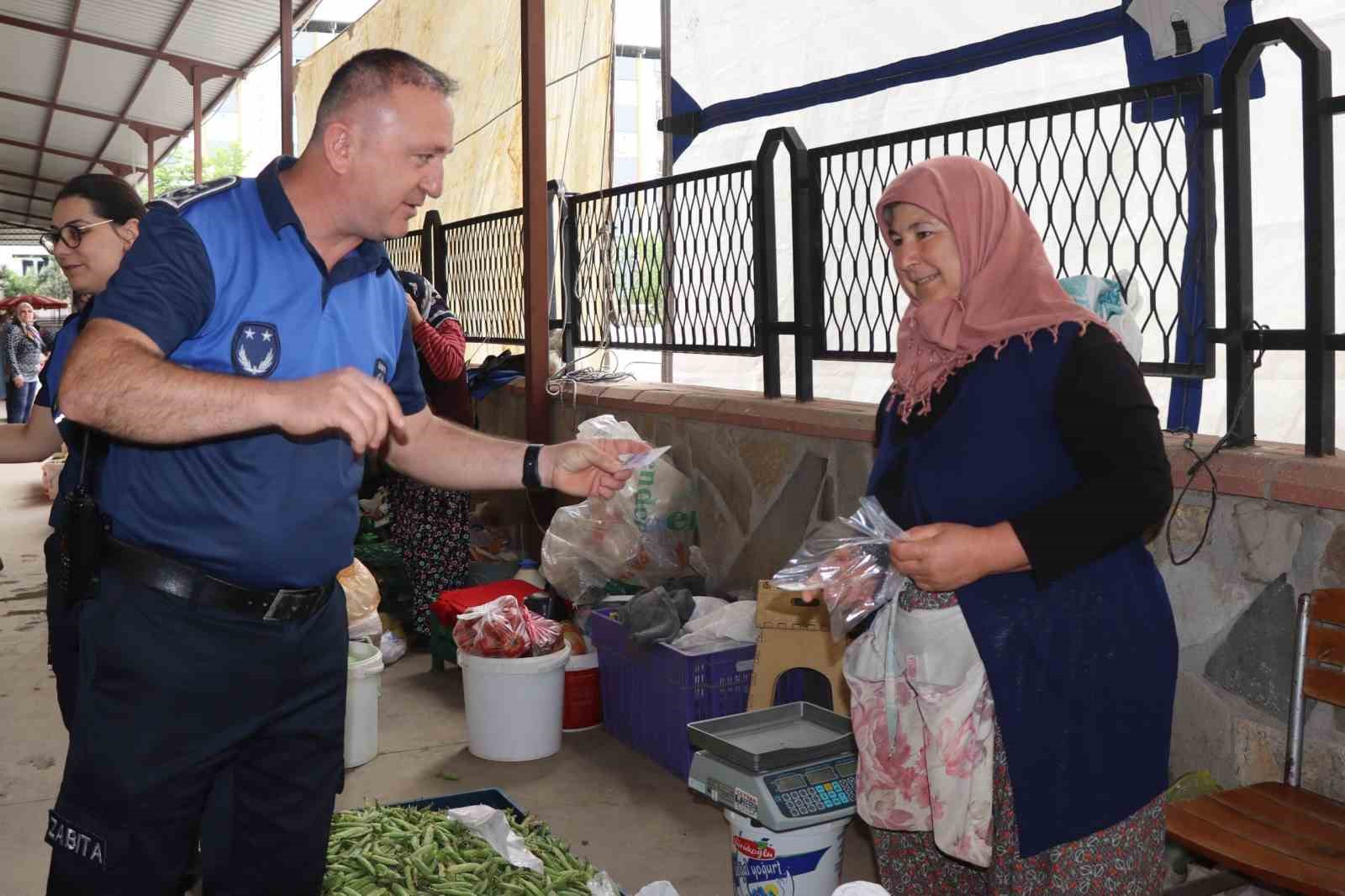 Nazilli Belediyesi’nden pazaryerlerinde düzen ve güvenlik adımı
