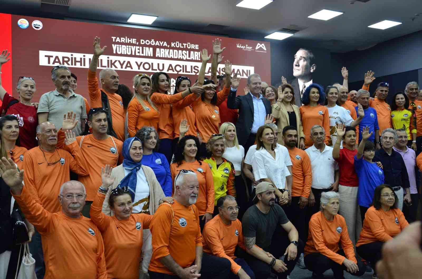 550 kilometrelik ’Tarihi Kilikya Yolu’ yürüyüşe açıldı
