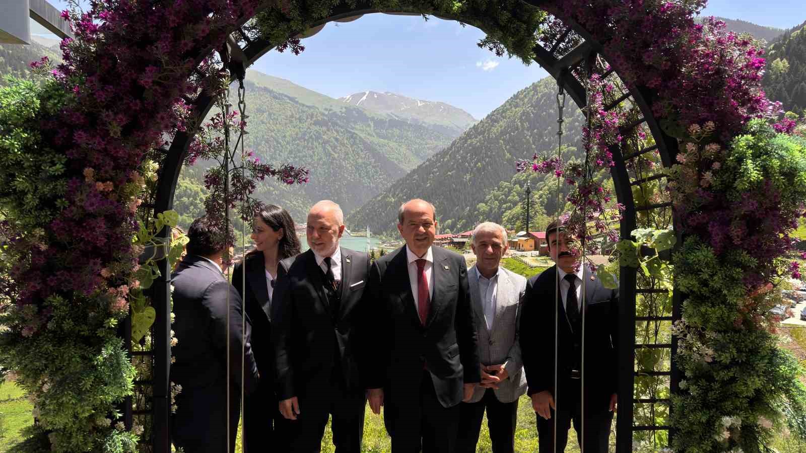 KKTC Cumhurbaşkanı Ersin Tatar, Uzung&ouml;l&rsquo;e hayran kaldı
