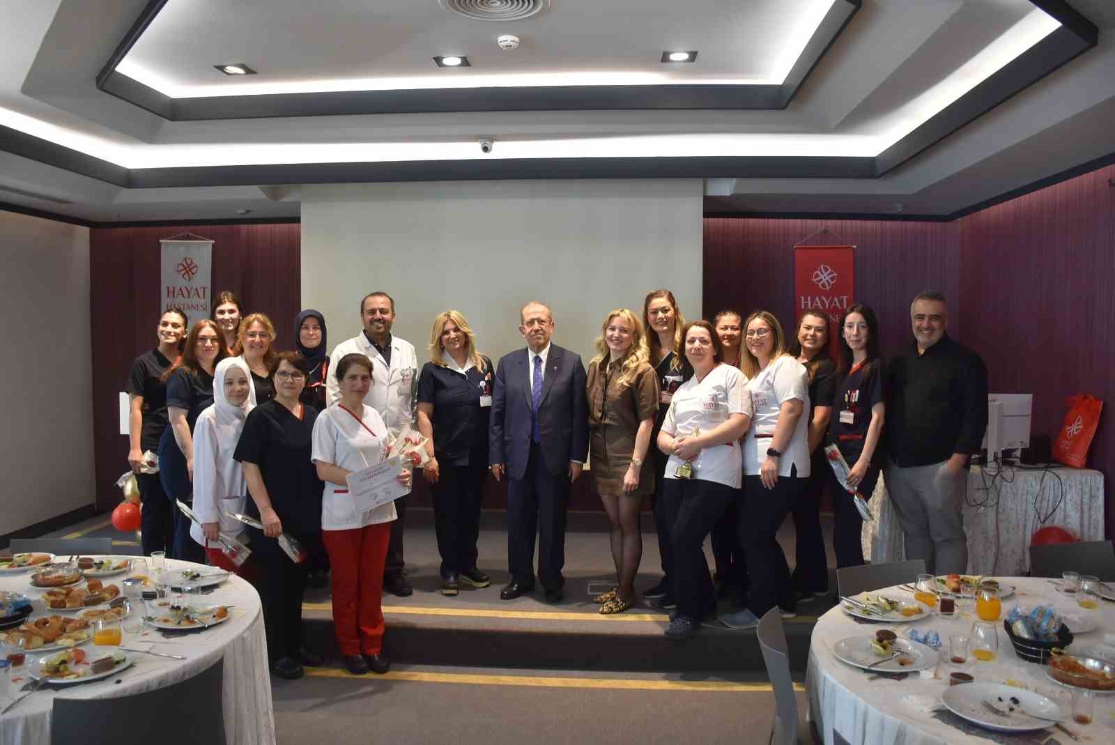 Hayat Hastanesi sağlık çalışanlarını unutmadı