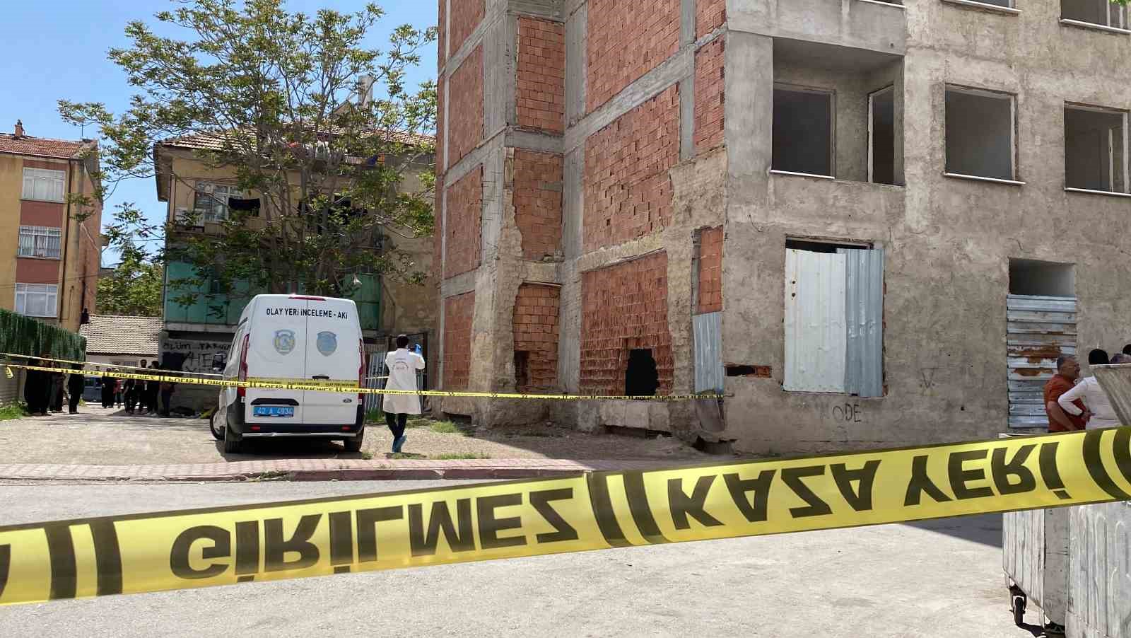 Konya&rsquo;da inşaatta erkek cesedi bulundu
